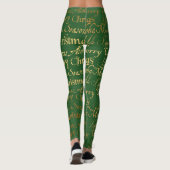 Leggings Fête de Noël hawaïen Mele Kalikimaka (Dos)