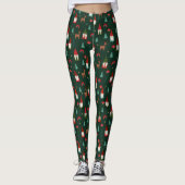 Leggings Fête des Gnomes de Noël (Devant)