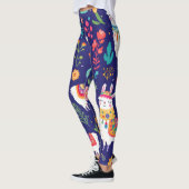 Leggings Fête des Llamas (Gauche)