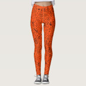 Leggings Fête d'Halloween (Devant)