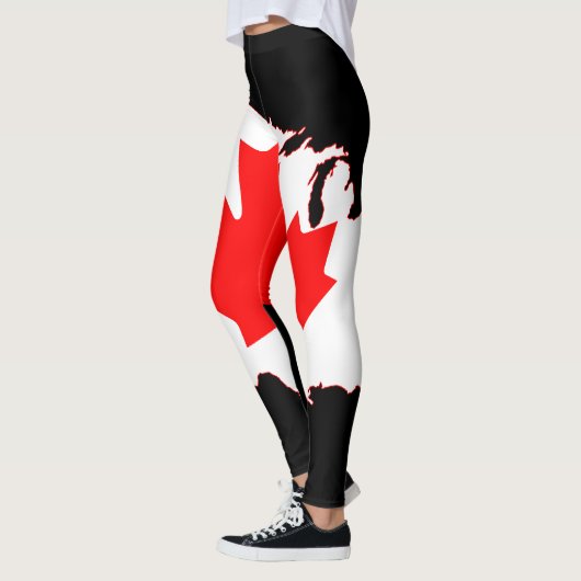 Leggings Fête du Canada (Gauche)