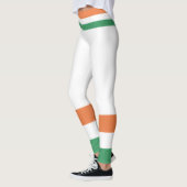 Leggings Fête du Père. Le drapeau d'Irlande. (Gauche)
