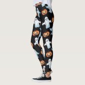 Leggings Fête fantôme en noir (Gauche)