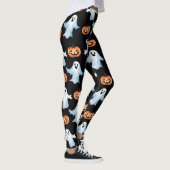 Leggings Fête fantôme en noir (Droite)