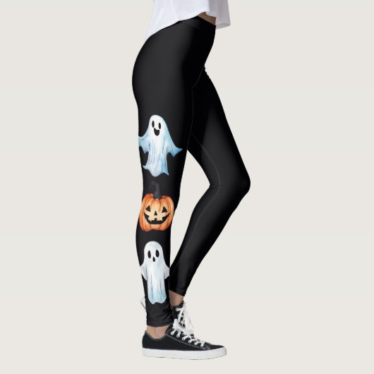 Leggings Fête fantôme en noir (Droite)