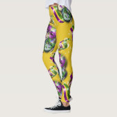 Leggings Fête mascarade de Mardi gras (Gauche)