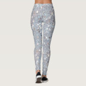 Leggings Fête Paillettes Blanches (Dos)