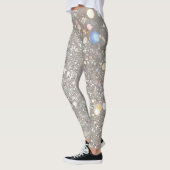Leggings Fête Paillettes Blanches (Gauche)