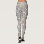 Leggings Fête Paillettes Blanches (Dos)