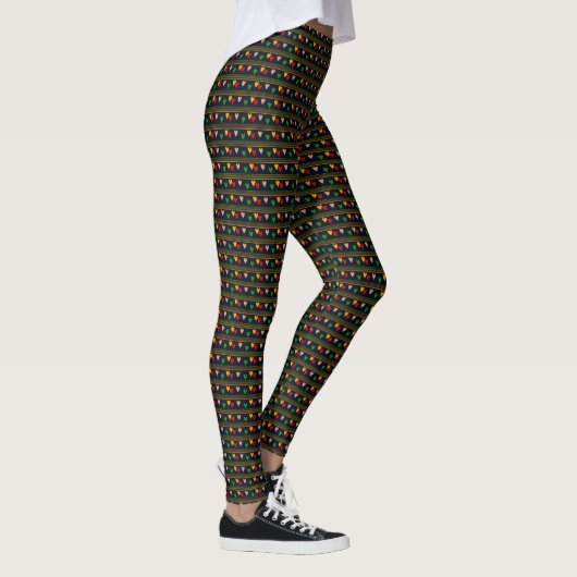 Leggings Fêtes de Noël Élégant (Droite)