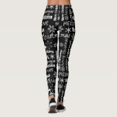 Leggings Fêtes de Noël, motif de Noël (Dos)