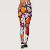 Leggings Fêtes hawaïennes (Dos)
