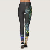 Leggings Feu d'artifice célébrer bateau aquarelle Océan (Dos)