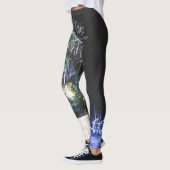 Leggings Feu d'artifice célébrer bateau aquarelle Océan (Gauche)