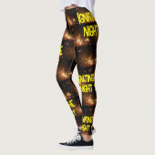 Leggings Feu d'artifice de la formation Star Jaune | (Gauche)