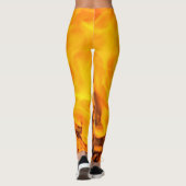 Leggings Feu et flammes (Dos)