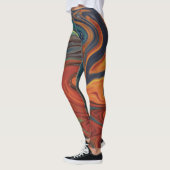 Leggings feu et glace (Gauche)