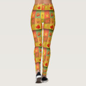 Leggings Feuillage d'automne Feuilles d'automne Thunder_Cov (Dos)