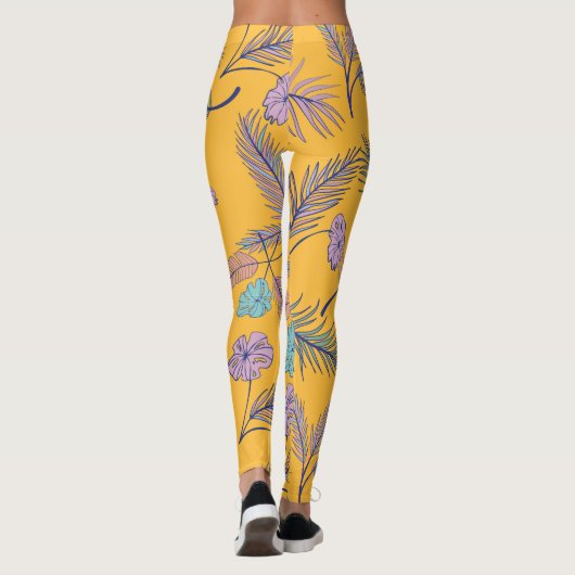 Leggings feuille (Dos)