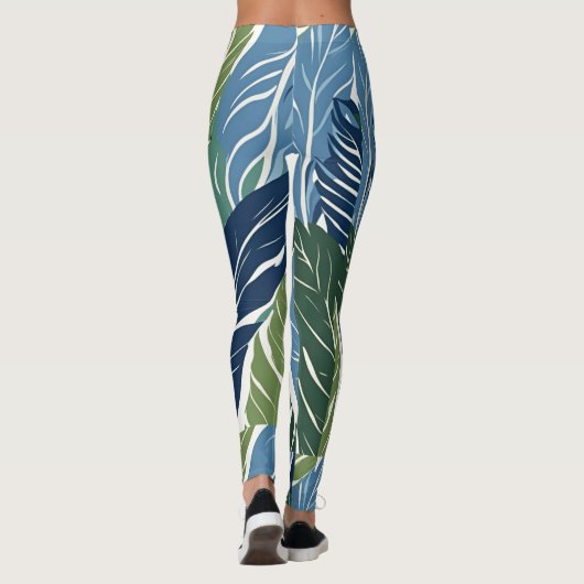 Leggings feuille (Dos)