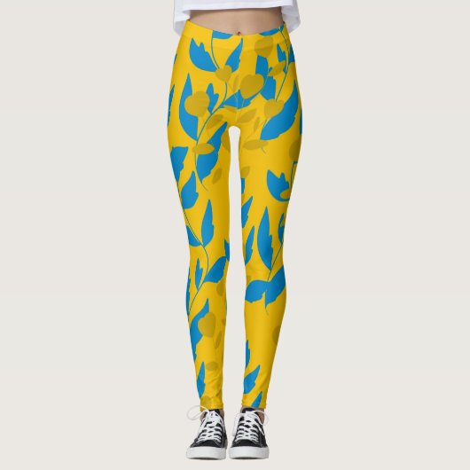 Leggings feuille (Devant)