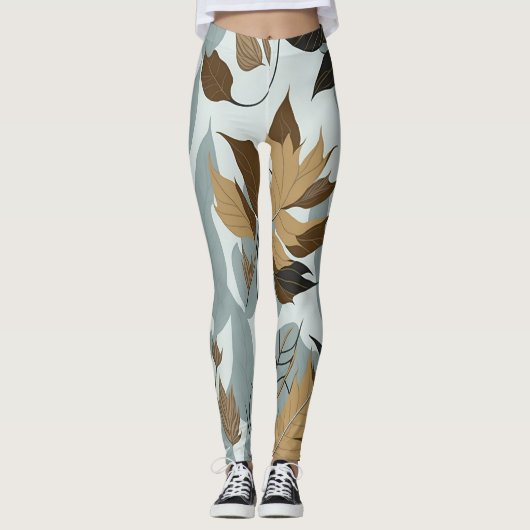 Leggings feuille (Devant)