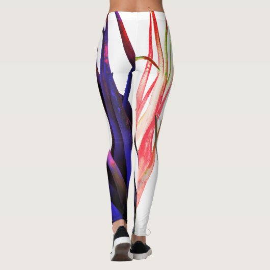 Leggings Feuille Aloe Vera (Dos)