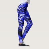 Leggings Feuille Bleue #2 (Droite)