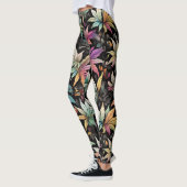 Leggings Feuille coloré (Gauche)