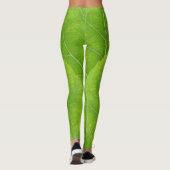 Leggings Feuille d'Aspen vert #11 (Dos)