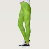 Leggings Feuille d'Aspen vert #11 (Gauche)