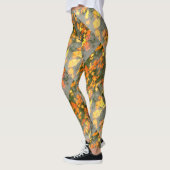Leggings feuille d'automne humide (Gauche)