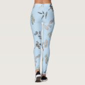 Leggings Feuille de fleur d'eau (Dos)