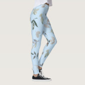 Leggings Feuille de fleur d'eau (Droite)