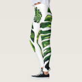 Leggings Feuille de monstère tropicale (Gauche)