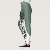 Leggings Feuille de palme (Gauche)