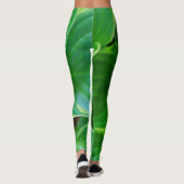 Leggings Feuille de plantes hosta (Dos)