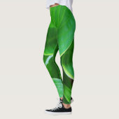 Leggings Feuille de plantes hosta (Gauche)