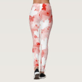 Leggings Feuille d'érable canadienne (Dos)