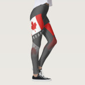 Leggings Feuille d'érable élégante Canada (Droite)
