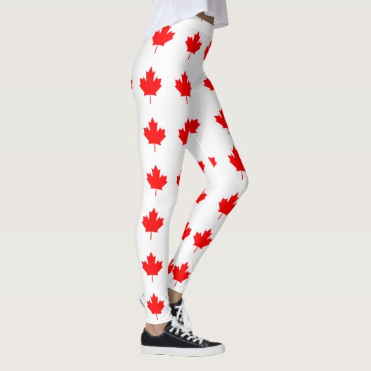 Leggings Feuille d'érable rouge du Canada (Droite)