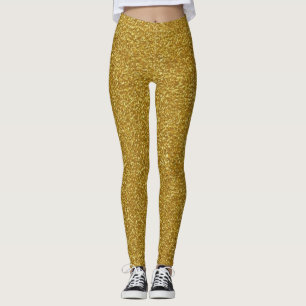 LEGGINGS FEUILLE D'OR