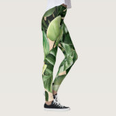 Leggings Feuille florale/hawaïenne/tropicale (Droite)