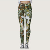 Leggings Feuille folle Camo (Devant)