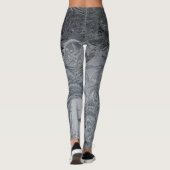 Leggings Feuille gris (Dos)
