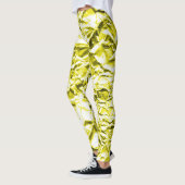 Leggings Feuille Jaune (Gauche)