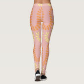 Leggings feuille motif (Dos)