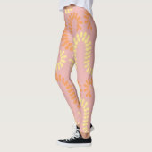 Leggings feuille motif (Gauche)