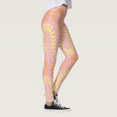 Leggings feuille motif (Droite)