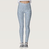 Leggings feuille saphir (Devant)